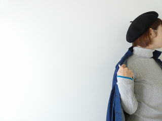 NARU ランダムリブニットバイカラータートルネックの商品画像21