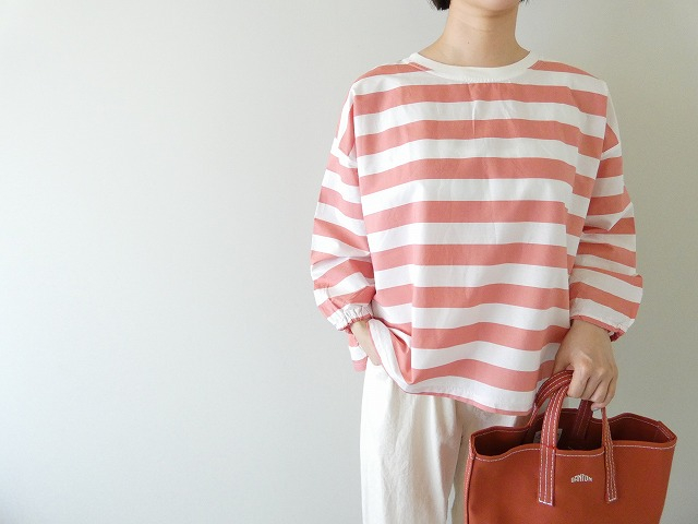 NATURAL LAUNDRY(ナチュラルランドリー) 先染めパネル ワイドプルオーバーの商品画像1