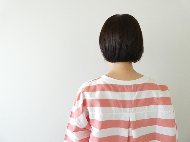 NATURAL LAUNDRY(ナチュラルランドリー) 先染めパネル ワイドプルオーバーの商品画像7