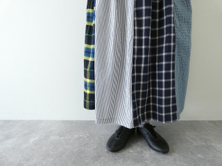 NATURAL LAUNDRY(ナチュラルランドリー) 先染めパネル シャーリングスカートの商品画像22