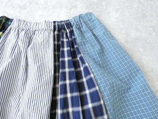 NATURAL LAUNDRY(ナチュラルランドリー) 先染めパネル シャーリングスカートの商品画像26