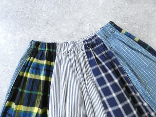 NATURAL LAUNDRY(ナチュラルランドリー) 先染めパネル シャーリングスカートの商品画像29