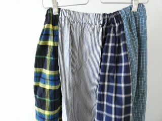 NATURAL LAUNDRY(ナチュラルランドリー) 先染めパネル シャーリングスカートの商品画像33
