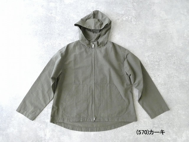 NATURAL LAUNDRY(ナチュラルランドリー) コットンリネンポプリン ジップアップブルゾンの商品画像10