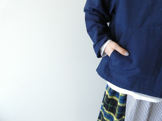 NATURAL LAUNDRY(ナチュラルランドリー) コットンリネンポプリン ジップアップブルゾンの商品画像23