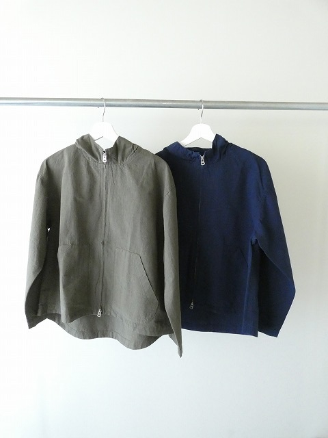 NATURAL LAUNDRY(ナチュラルランドリー) コットンリネンポプリン ジップアップブルゾンの商品画像3