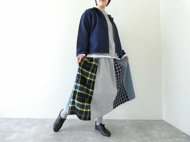 NATURAL LAUNDRY(ナチュラルランドリー) コットンリネンポプリン ジップアップブルゾンの商品画像5