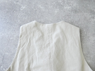 LAITERIE(レイトリー) 綿麻ツイルフリルベストの商品画像32