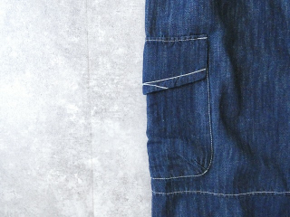 LAITERIE(レイトリー) チェーンステッチ 綿麻デニムオーバーシャツの商品画像25