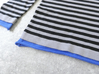 maomade(マオメイド) レイヤード風ボーダープルオーバーの商品画像27