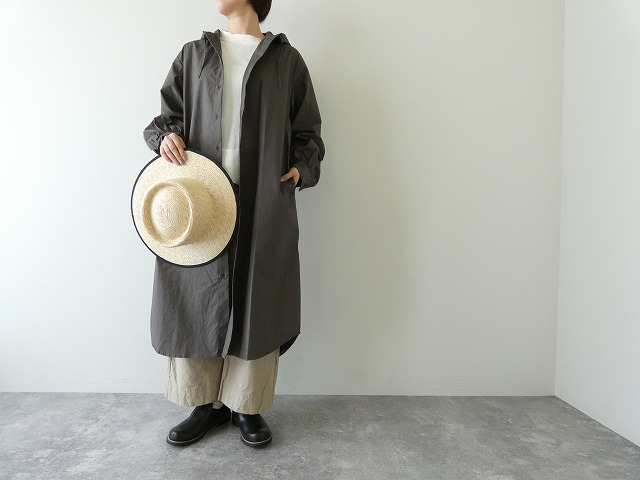 MidiUmi(ミディウミ) hooded shirt onepieceの商品画像1