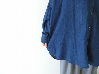 mizuiro ind(ミズイロインド) デニムワイドシャツの商品画像22