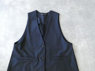mizuiro ind(ミズイロインド) ディープVネックワイドベストの商品画像25