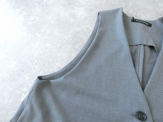 mizuiro ind(ミズイロインド) ディープVネックワイドベストの商品画像35