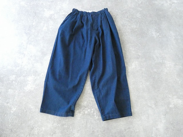 mizuiro ind(ミズイロインド) デニムタックワイドパンツの商品画像9
