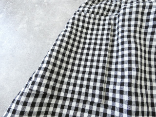 R&D.M(オールドマンズテーラー) LINEN GINGHAM CHECK POCKET SKIRTの商品画像26