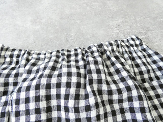R&D.M(オールドマンズテーラー) LINEN GINGHAM CHECK POCKET SKIRTの商品画像27