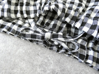 R&D.M(オールドマンズテーラー) LINEN GINGHAM CHECK POCKET SKIRTの商品画像28