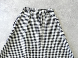 R&D.M(オールドマンズテーラー) LINEN GINGHAM CHECK POCKET SKIRTの商品画像31