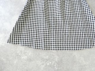 R&D.M(オールドマンズテーラー) LINEN GINGHAM CHECK POCKET SKIRTの商品画像32