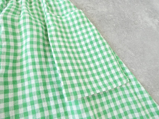 R&D.M(オールドマンズテーラー) LINEN GINGHAM CHECK POCKET SKIRTの商品画像34