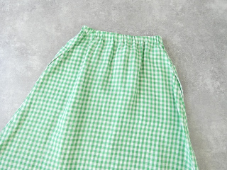 R&D.M(オールドマンズテーラー) LINEN GINGHAM CHECK POCKET SKIRTの商品画像39
