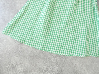 R&D.M(オールドマンズテーラー) LINEN GINGHAM CHECK POCKET SKIRTの商品画像40