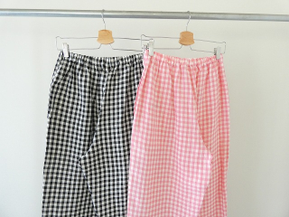 R&D.M(オールドマンズテーラー) LINEN GINGHAM CHECK RELAX GUM PANTSの商品画像23