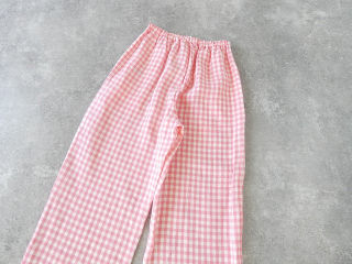 R&D.M(オールドマンズテーラー) LINEN GINGHAM CHECK RELAX GUM PANTSの商品画像32