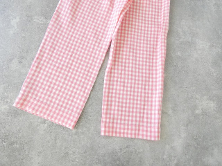 R&D.M(オールドマンズテーラー) LINEN GINGHAM CHECK RELAX GUM PANTSの商品画像34