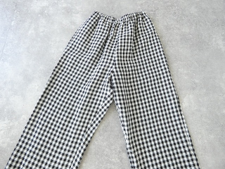 R&D.M(オールドマンズテーラー) LINEN GINGHAM CHECK RELAX GUM PANTSの商品画像35