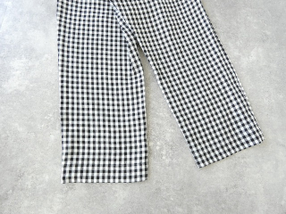 R&D.M(オールドマンズテーラー) LINEN GINGHAM CHECK RELAX GUM PANTSの商品画像44