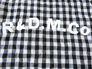 R&D.M(オールドマンズテーラー) LINEN GINGHAM CHECK TOTE BAGの商品画像26