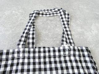 R&D.M(オールドマンズテーラー) LINEN GINGHAM CHECK TOTE BAGの商品画像27
