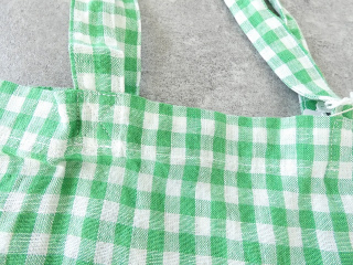 R&D.M(オールドマンズテーラー) LINEN GINGHAM CHECK TOTE BAGの商品画像34