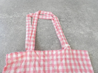 R&D.M(オールドマンズテーラー) LINEN GINGHAM CHECK TOTE BAGの商品画像38