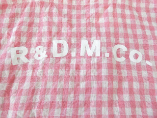 R&D.M(オールドマンズテーラー) LINEN GINGHAM CHECK TOTE BAGの商品画像39