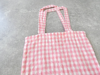 R&D.M(オールドマンズテーラー) LINEN GINGHAM CHECK TOTE BAGの商品画像43