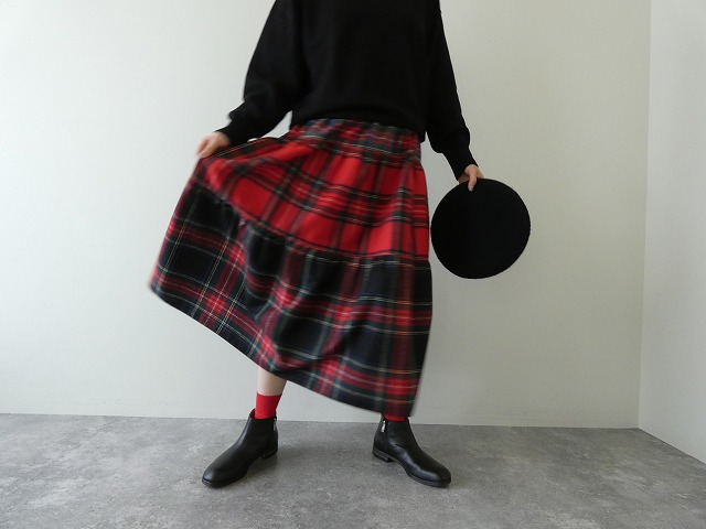 O’NEIL OF DUBLIN(オニールオブダブリン) タータンチェックアソート段々スカートの商品画像1