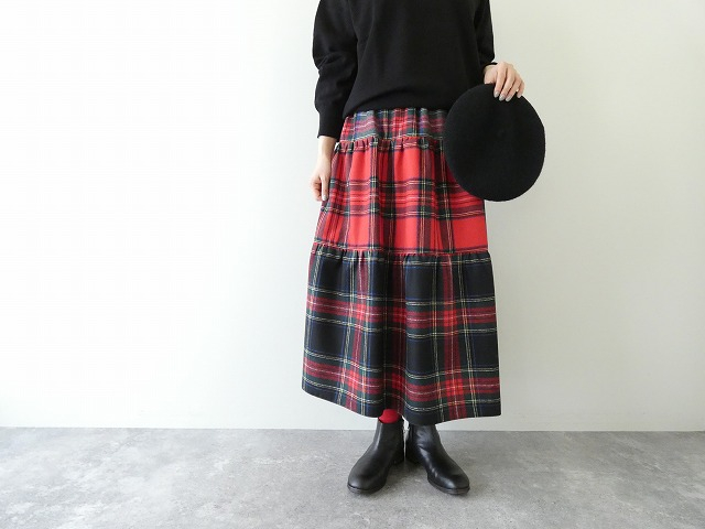 O’NEIL OF DUBLIN(オニールオブダブリン) タータンチェックアソート段々スカートの商品画像2