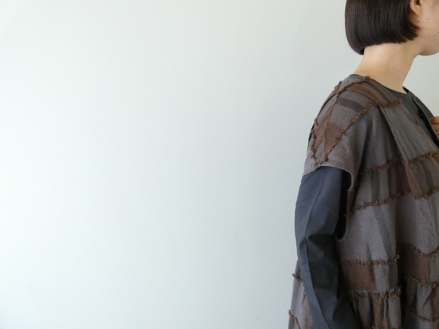 tumugu(ツムグ) ブロックチェックカットジャガードワンピースの商品画像5