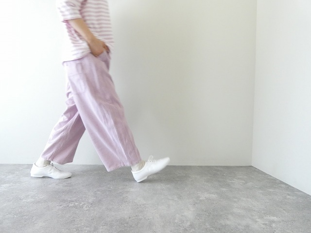 tumugu(ツムグ) コットンツイルサンドタックパンツの商品画像7