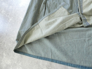tumugu(ツムグ) デニム×ヒッコリー　ストライプ2WAYワンピースの商品画像35