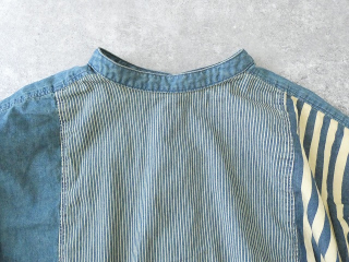 tumugu(ツムグ) デニム×ヒッコリー　ストライプ2WAYワンピースの商品画像37