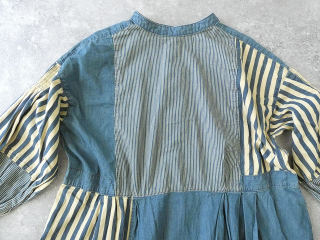 tumugu(ツムグ) デニム×ヒッコリー　ストライプ2WAYワンピースの商品画像38