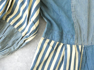 tumugu(ツムグ) デニム×ヒッコリー　ストライプ2WAYワンピースの商品画像40