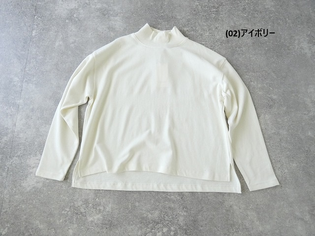 SOUFFLE ミニ裏毛長袖ハイネックTEEの商品画像11