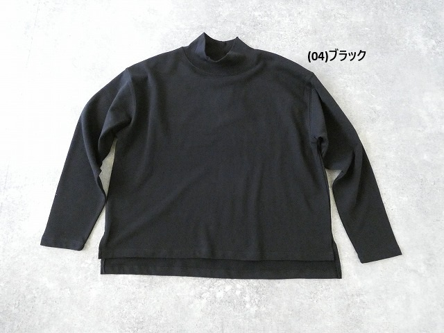 SOUFFLE ミニ裏毛長袖ハイネックTEEの商品画像12