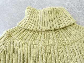 NARU 綿コーマランダムリブタートルネックの商品画像26