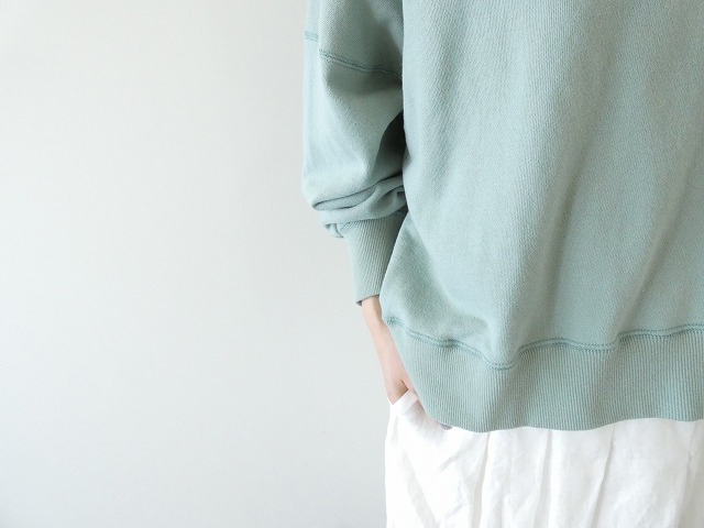 NATURAL LAUNDRY(ナチュラルランドリー) セントラル裏毛モックプルオーバーの商品画像5